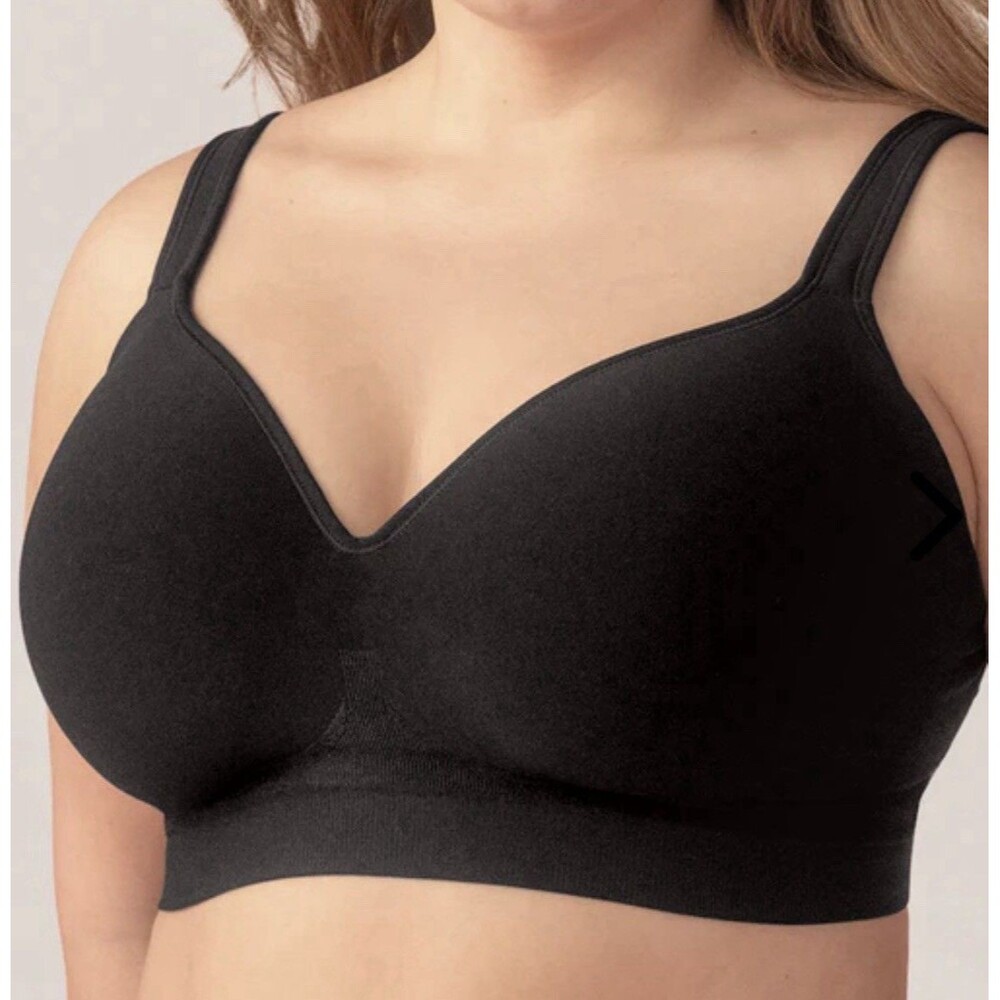 Shapermint Essentials Size XL Black Sweetheart Wireless Contour Bra NWT #10035